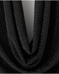 M.N.G - Top With Draped Neckline And Crystals