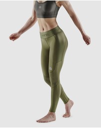 SKINS - SKINS Compression Women's Series-3 Active Long Tight Khaki