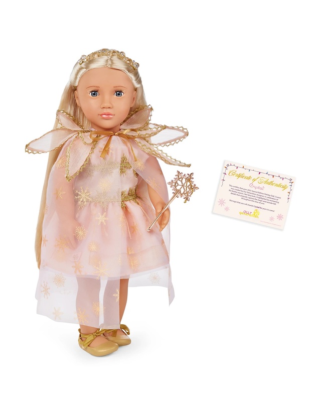 Our Generation - Special Event Christmas Pink Fairy Crystal