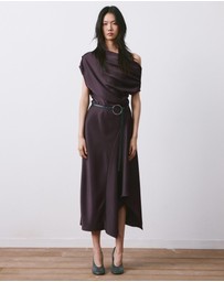 M.N.G - Asymmetrical Flared Dress