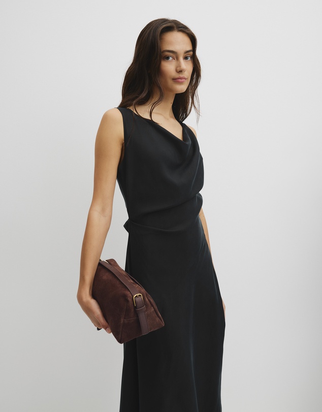 Country Road - Cowl Neck Midi Dress