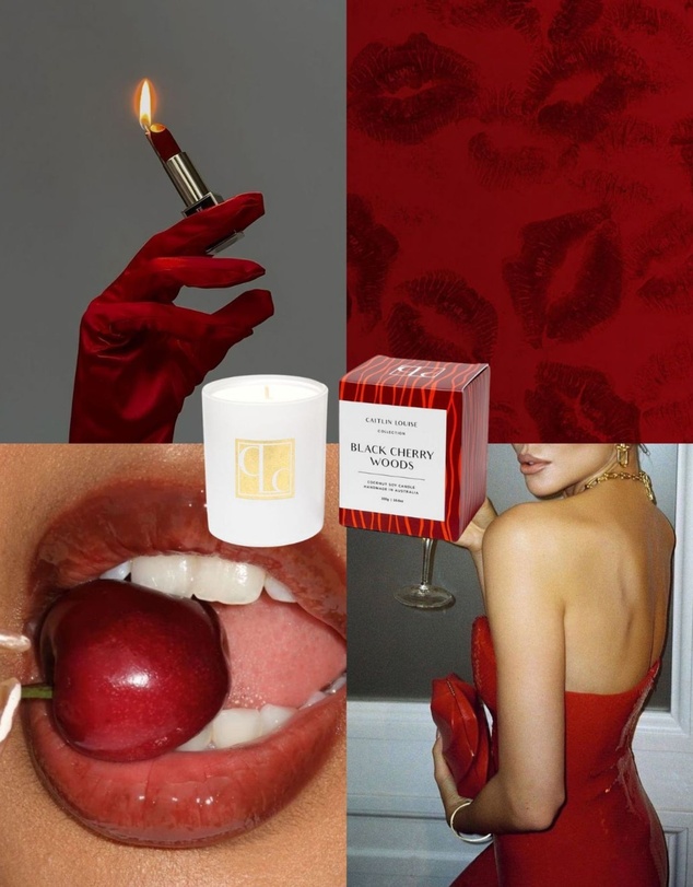 Caitlin Louise Collection - Black Cherry Woods Candle