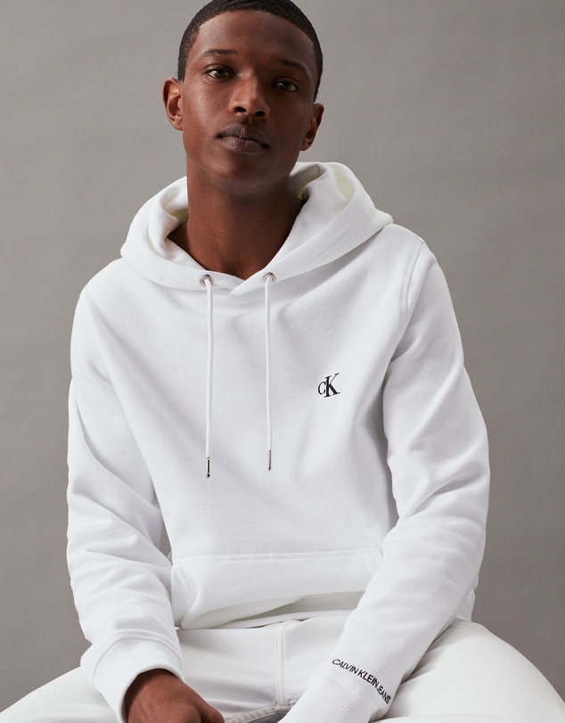Calvin Klein Jeans - Cotton Blend Fleece Hoodie