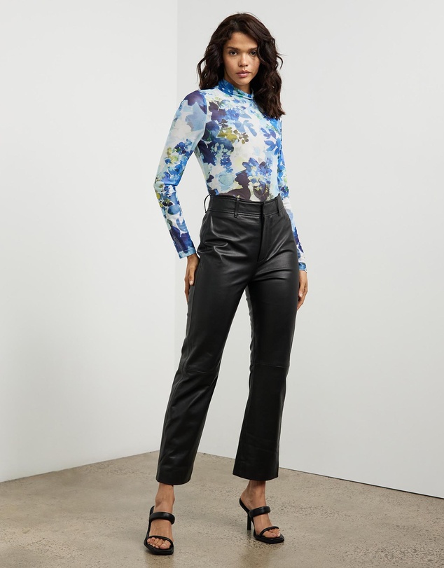 Sofia Irina - PRINT MESH TOP