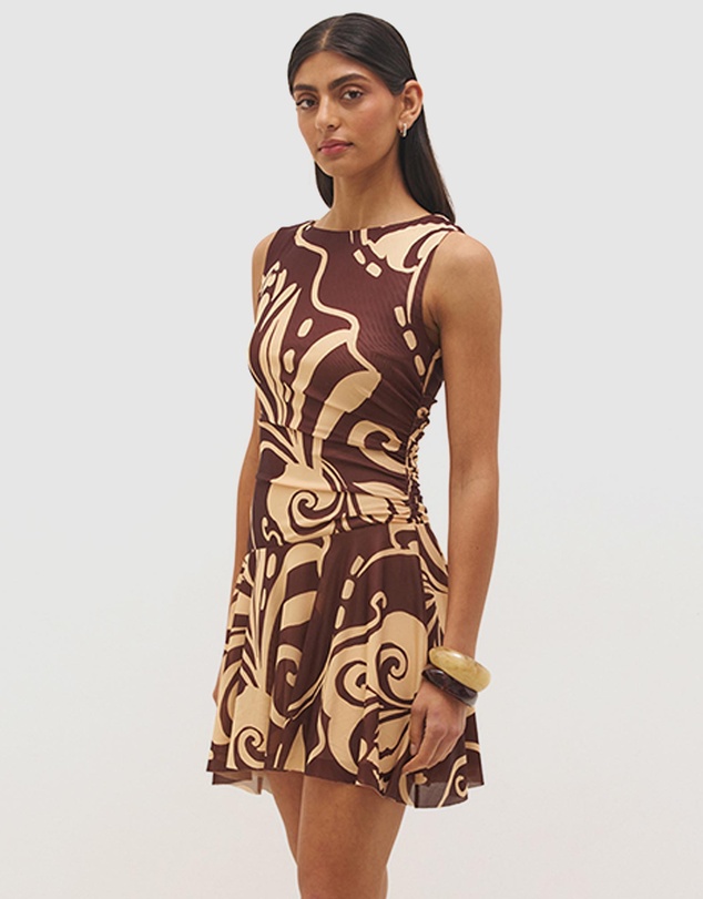 MON RENN - Tamarind Mini Dress