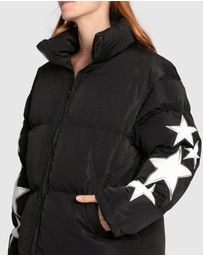 Belle & Bloom - A Star Is Born Puffer Jacket