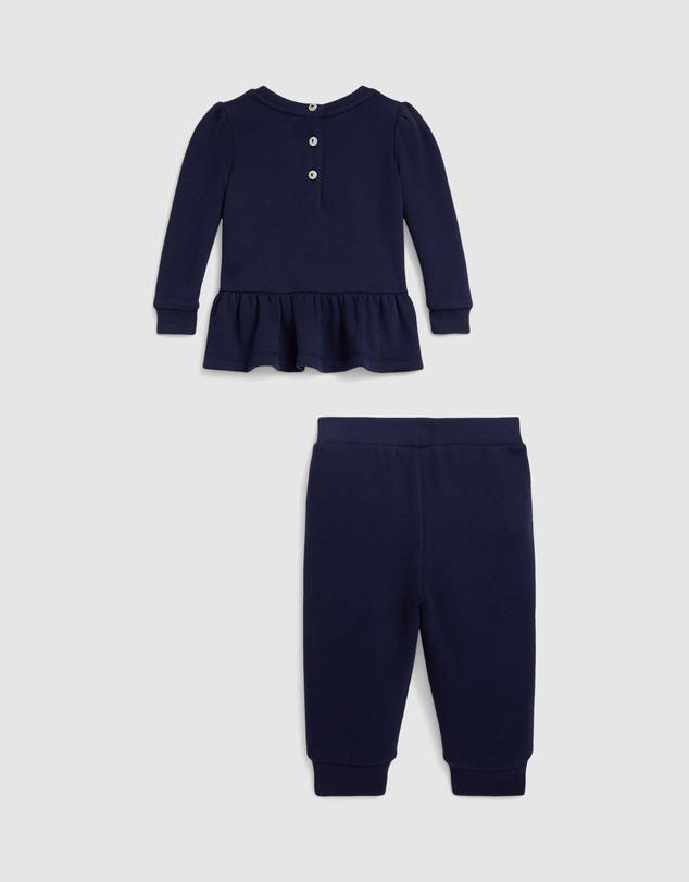 Polo Ralph Lauren - Polo Bear Fleece Sweatshirt & Pants Set - Babies