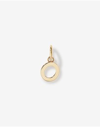 Michael Hill - Letter O Initial Pendant in 10kt Yellow Gold