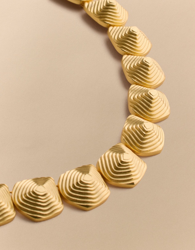 Trenery - Maelis Necklace in Soft Gold