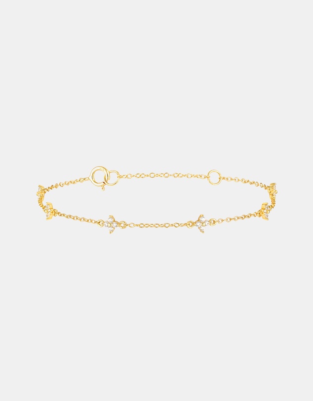 The Silver Collective - Iris Bracelet Gold