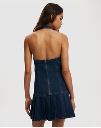 Cotton On - Kori Denim Halter Dress