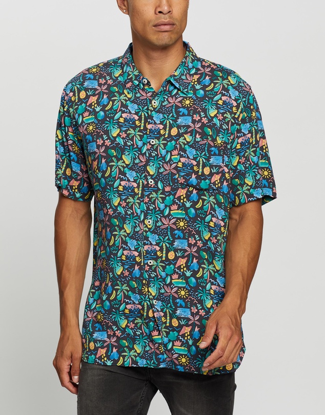 B.Cools - Holiday Short Sleeve Shirt