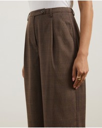 Atmos&Here - Helena Check Suiting Pants