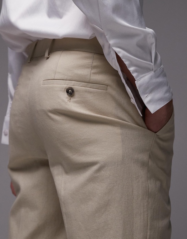Topman - Straight Suit Trousers