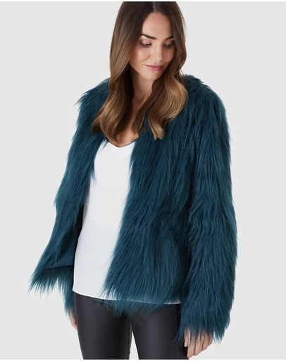 Everly Collective - Marmont Faux Fur Jacket