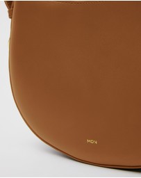 Mon Purse - Smooth Leather Saddle Bag