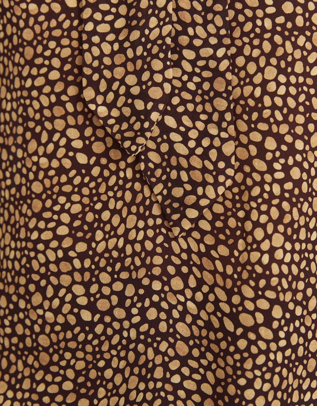 SABA - Ohio Silk Long Sleeve Tie Neck Blouse
