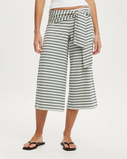 Cotton On - Honey Tie Capri Pant