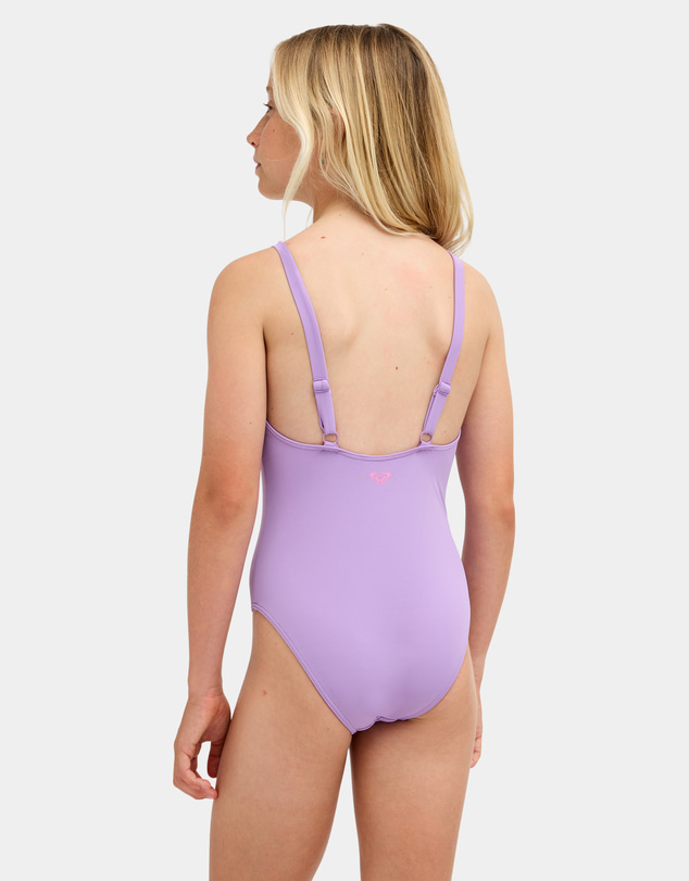 Roxy - Girls 8 to 16 Shore Swell One Piece Swimsuit