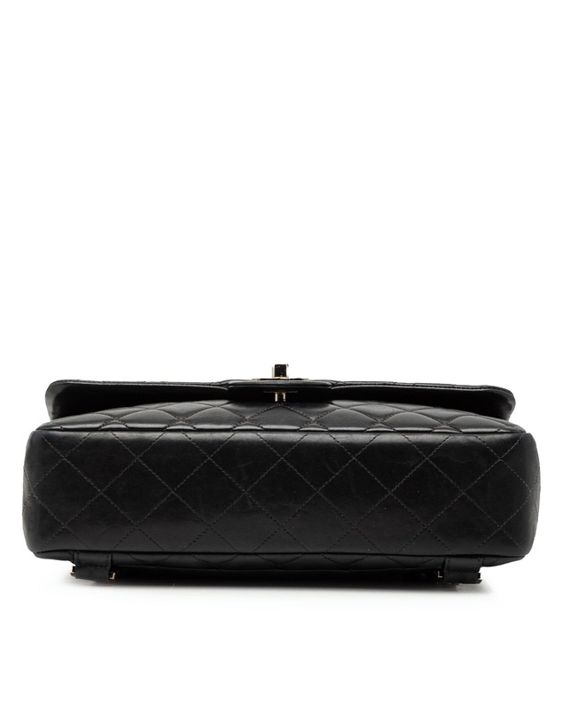 Pre-Loved by Azura Reborn - Pre-Loved Medium Quilted Lambskin Flap Backpack