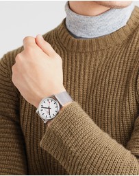 Mondaine - Mondaine Simply Elegant Stainless Steel 40mm Watch