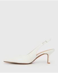 Betts - Jerry Slingback Stiletto Heel Pumps