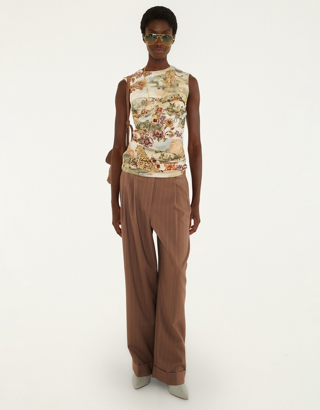Farm Rio - Toile De Rio Winter Sleeveless Blouse