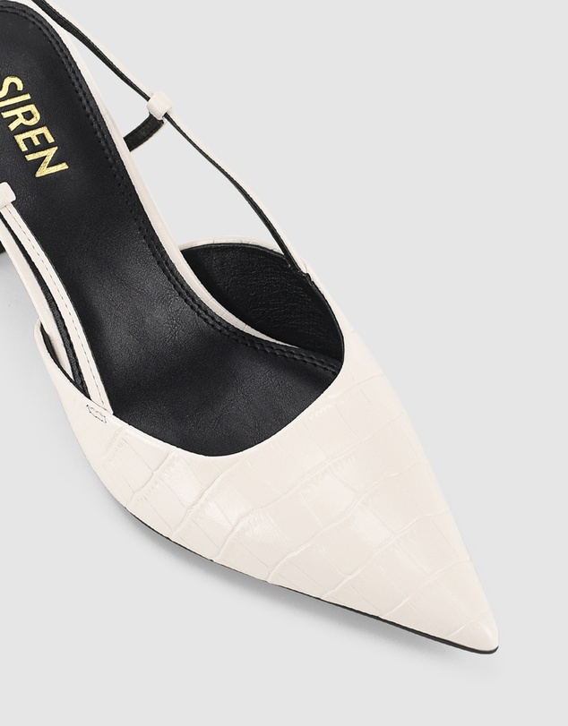 Siren - Yasmine Slingback Heels