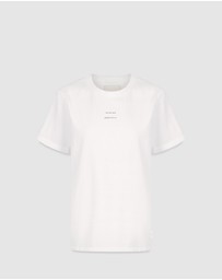 Status Anxiety - Feels Right T-Shirt With Logo