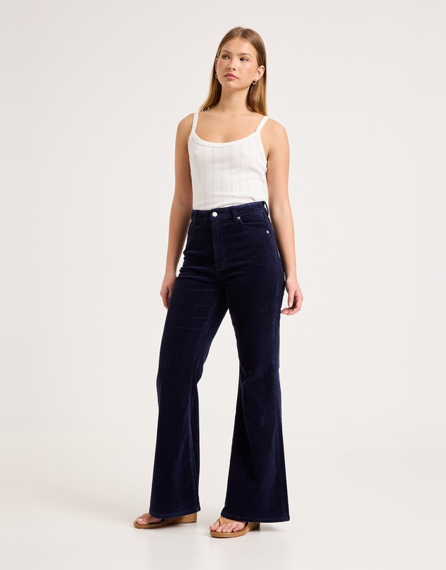Rolla's - Eastcoast Flare Cord True Navy