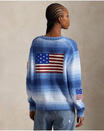 Polo Ralph Lauren - Flag Ombré Cotton Sweater