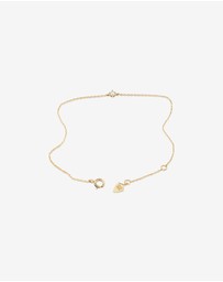 Michael Hill - Bracelet with .08 Carat TW Diamond Birthstone in 10kt Yellow Gold