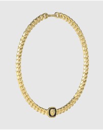 GUESS - GUESS Lion 18mm Coin Necklace