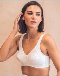 Royce Lingerie - Grace Wirefree Cotton Full Cup Support Bra