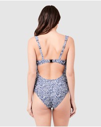 Ripe Maternity - Stormi Tie Front One Piece