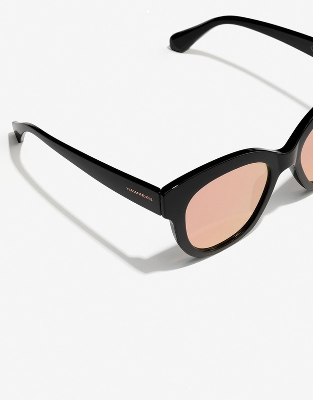 Hawkers Co - HAWKERS - Black Rose Gold AUDREY Sunglasses for Men and Women UV400