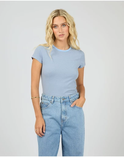 All About Eve - Sami Stripe Tee Blue