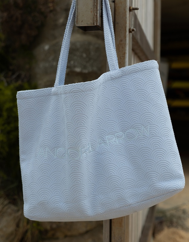 Anchor & Arrow - Terry Towel Beach Bag & Clutch