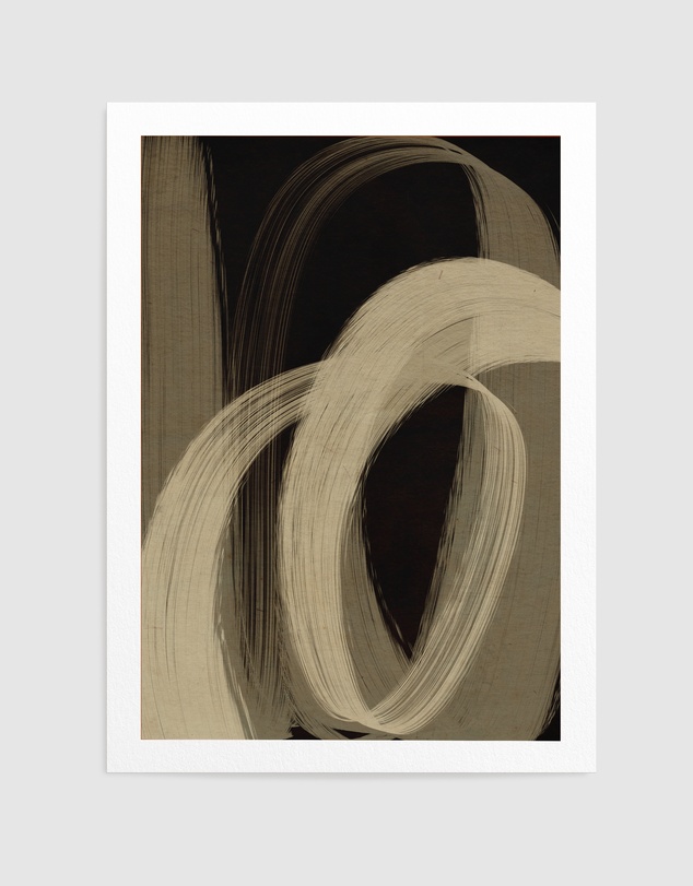 Olive et Oriel - Wildstrokes No3 by Treechild Art Print