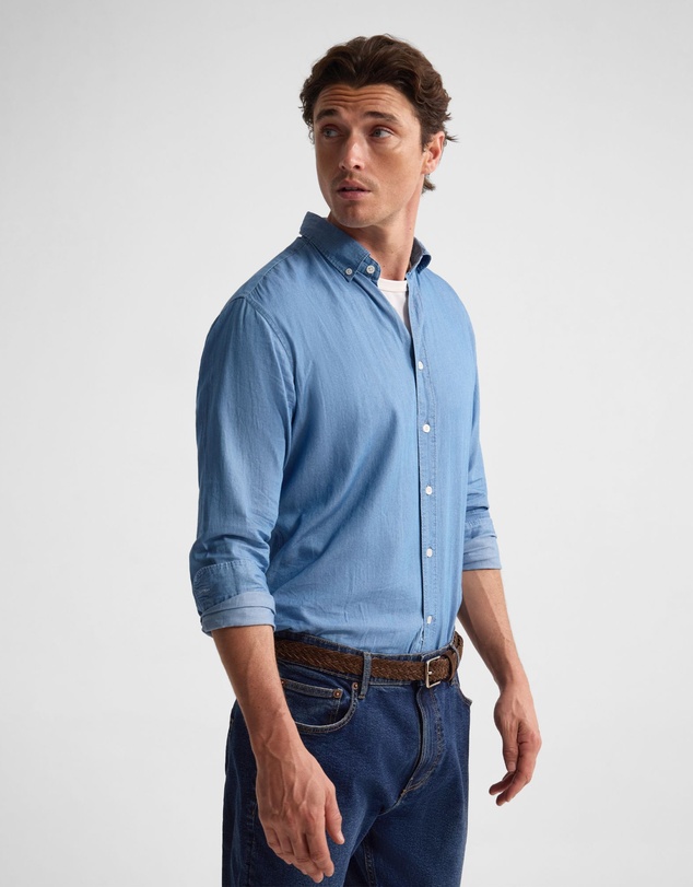 Oxford - Rover Washed Denim Shirt