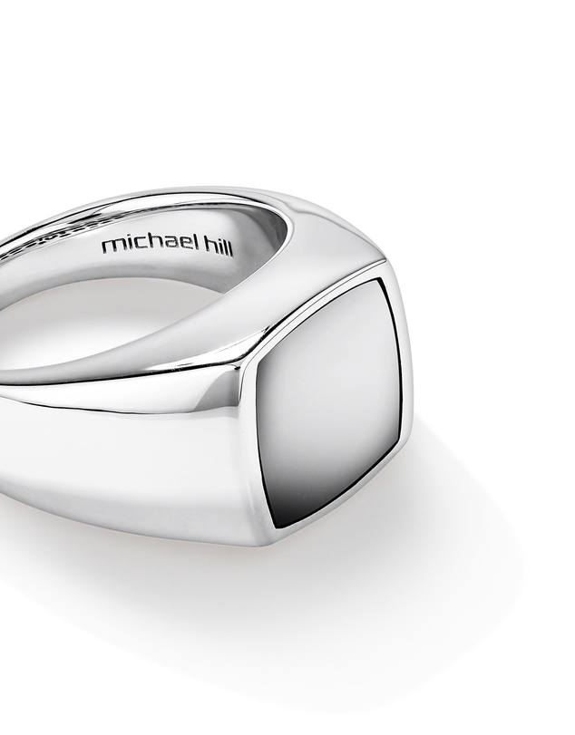 Michael Hill - Ring with Black Onyx in Sterling Silver