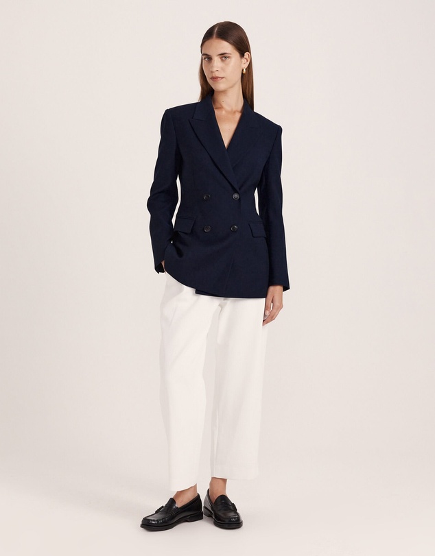 SABA - Celeste Wool Double Breasted Blazer