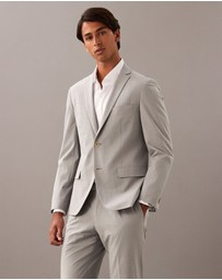 Calvin Klein - Plain Marle Suit Jacket