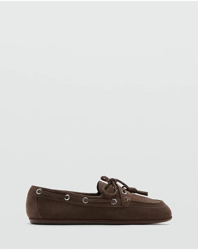 M.N.G - Suede Loafers