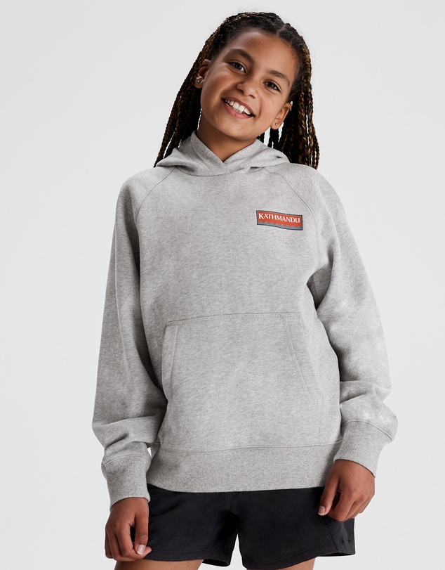 Kathmandu - Youth Heritage Logo LT BB Hoodie