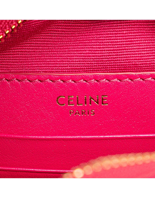 Pre-Loved by Azura Reborn - Pre-Loved celine Quilted Leather Shoulder Bag with Chain Detail