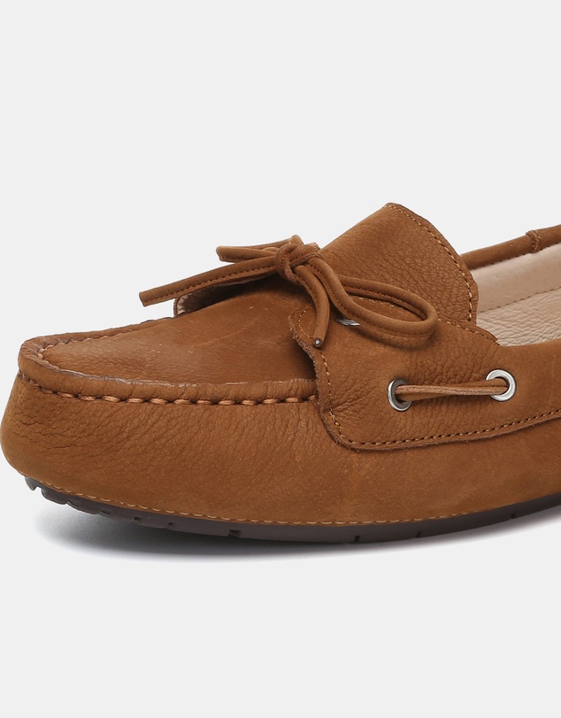 EVERAU - EverAU Ugg Monty Cow Leather Upper Loafer Oxfords Flats