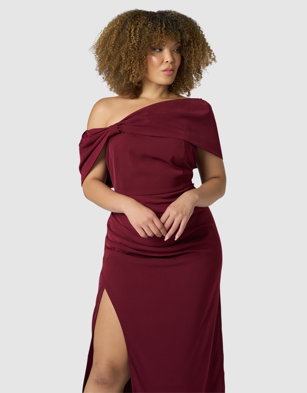 Pink Dusk by Curve Project - Damn Fine Maxi Dress