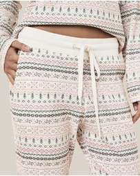 Papinelle - Fairisle Waffle Long Sleeve Top and Jogger