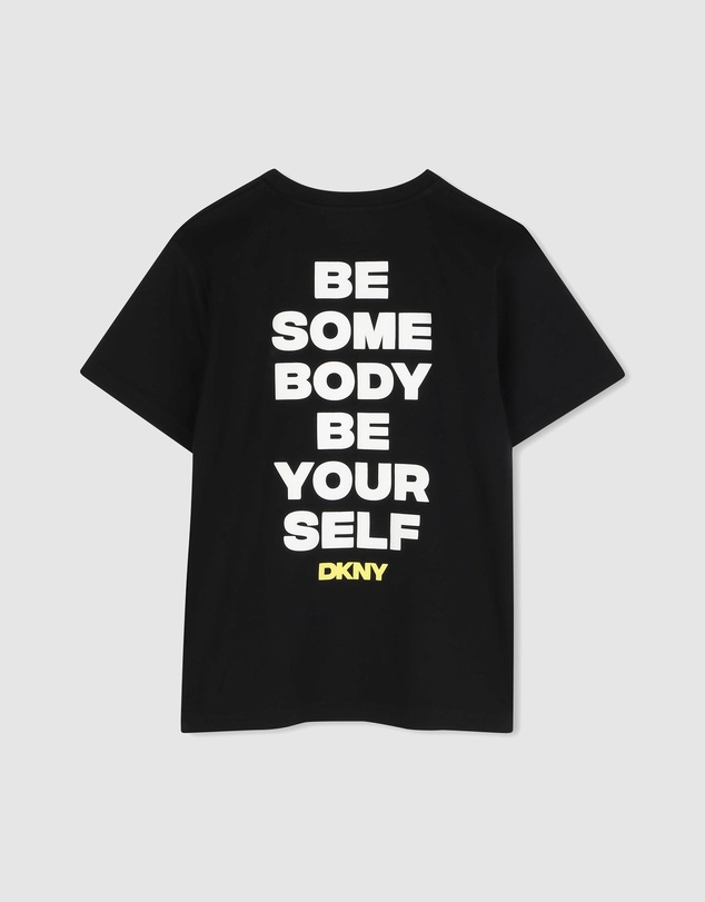 DKNY - Be Somebody Short Sleeve T-Shirt - Kids-Teens